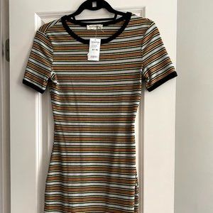 Women's Striped Vintage Casual Dress